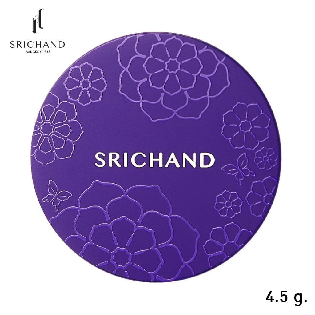 SRICHAND Bare to Perfect Translucent Powder 4.5 g / 10 g, with the finest texture, 12-hour oil control with Sebum Sensor and protect skin - Thai 4.5 g.