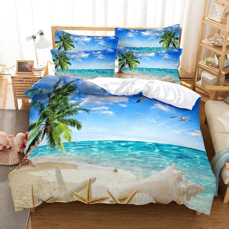 bedding set duvet cover set 3d bedding digital printing bed linen queen size bedding set fashion design EU single(135x200cm)