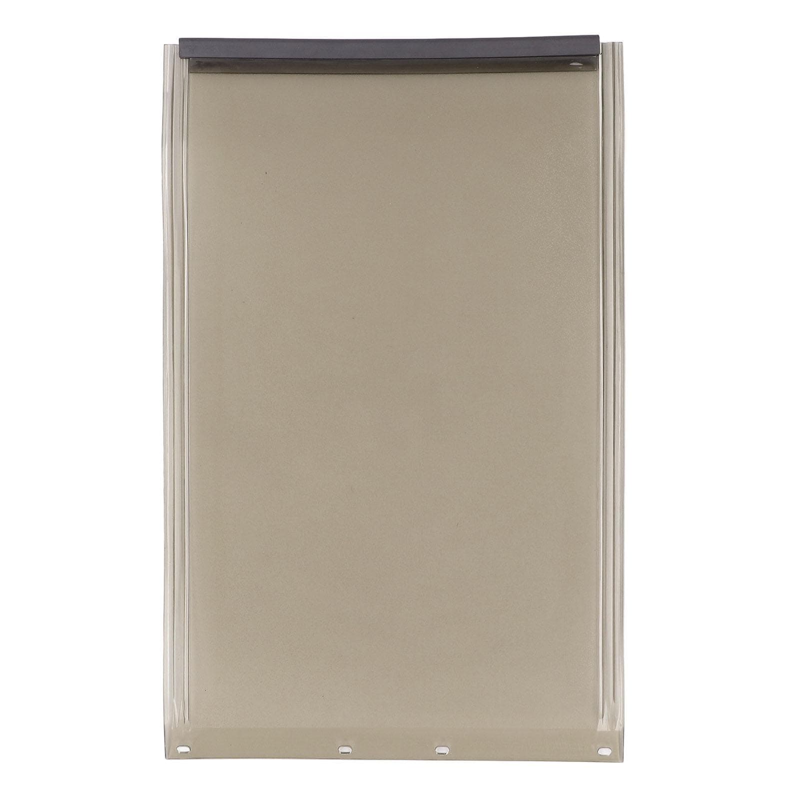 Dog Door Replacement Flaps Soft TPU Easy to Install Water Resistant Pet Door Flaps L, 43 X 26cm / M(for 4-6.5kg)