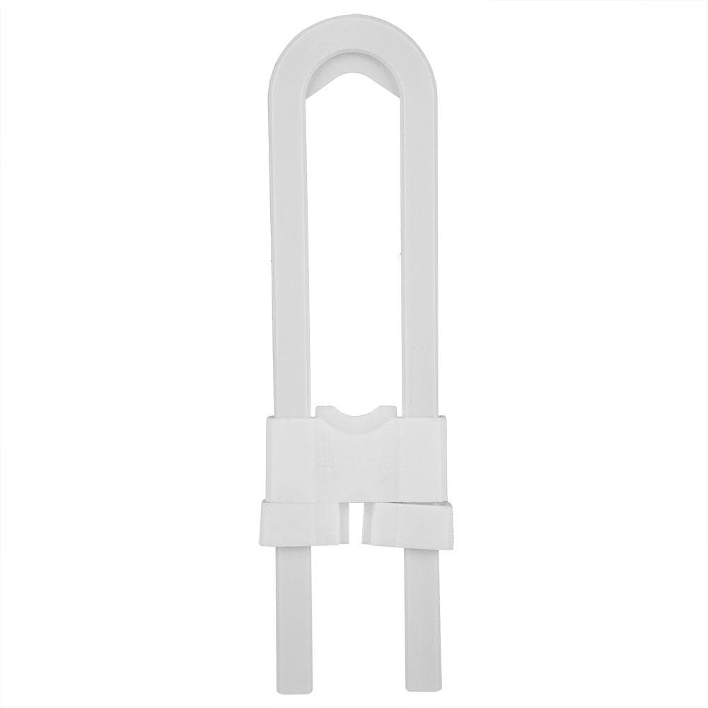 U Shaped Cabinet Drawer Door Lock Kids Children Safety Protective Lock
