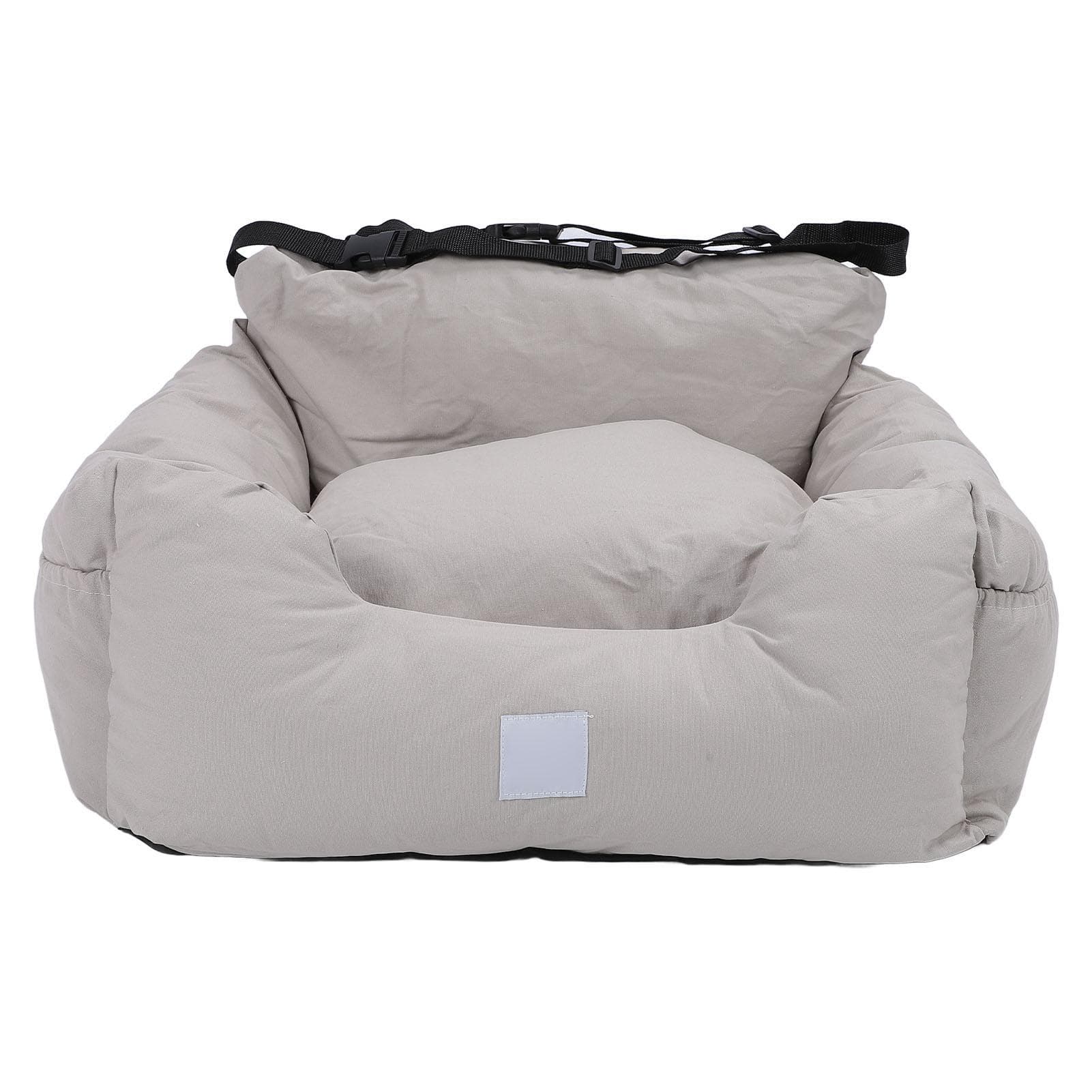 Dog Car Seat Removable Washable Portable Antislip Pet Car Bed for Small Medium Dogs Cats