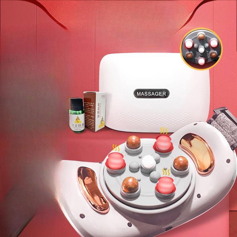Rubbing Stomach, Artifact, Abdominal Belt, Massager, Moxibustion, Alunite, Automatic Heating, Intestinal Peristalsis, Probiotics.