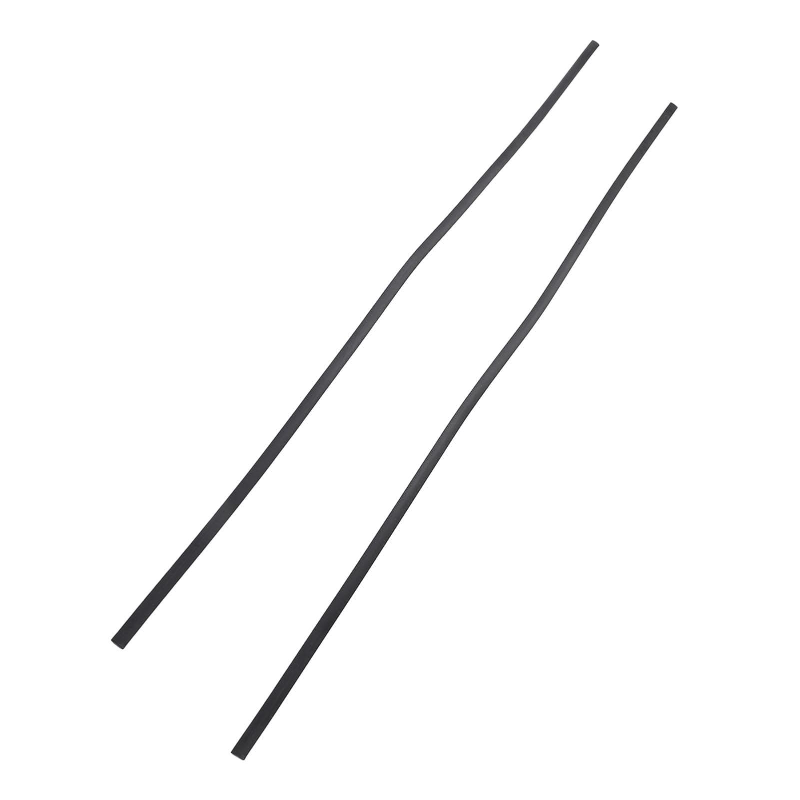 1 Pair Roof Drip Weatherstrip 75555?06080 Rubber Leakage Proof Dust Resistant Roof Weatherstrip
