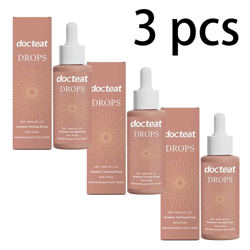 Docteat Herbal Tanning Supplement Drops Body Skin Care Tanning Hydrating Moisturizing Supplement Drops