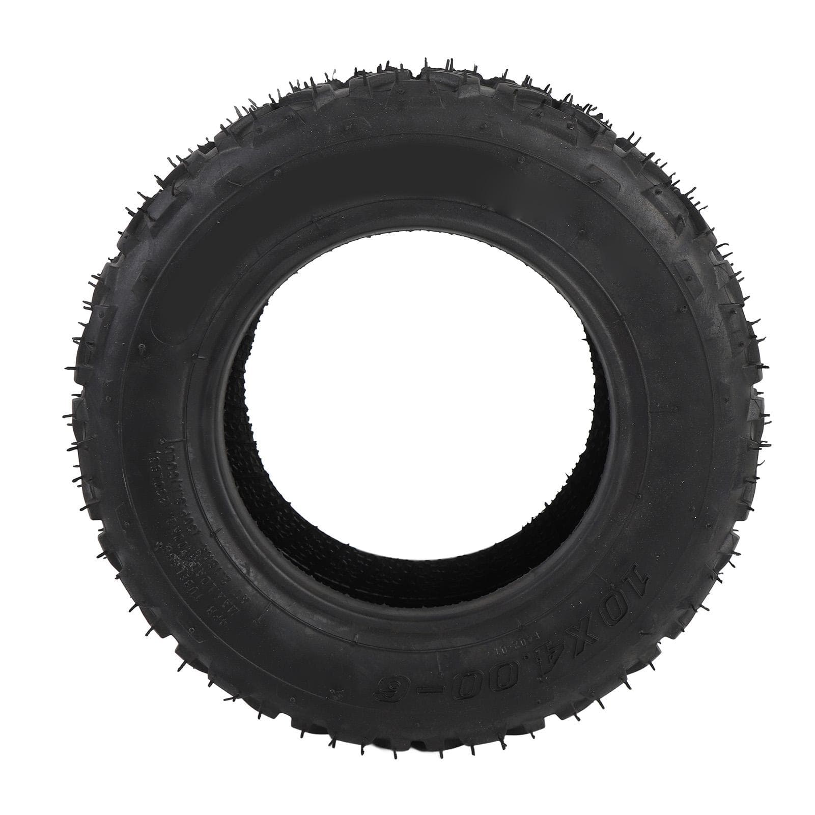 10x4.006TL Electric Scooter Vacuum Tire 10 Inch Rubber Vacuum Wheel Tire Replacement for Electric