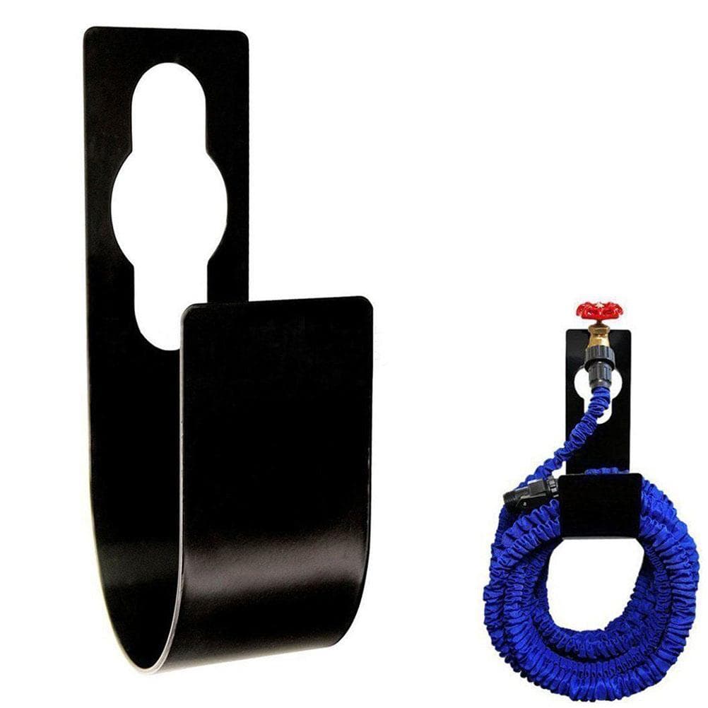 Stainless Steel Wall Mount Garden Hose Holder Hose Hanger Metal Hose Hook Hanger for Water Hose