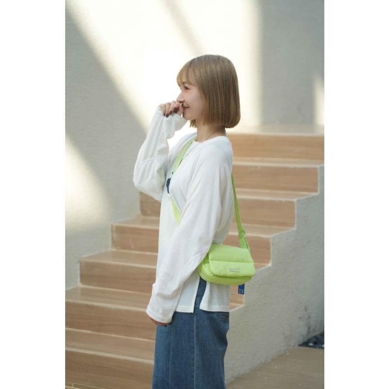Small Bag for Women Macaron Lightweight Underarm Crossbody Bag Lazy Style Mini Small