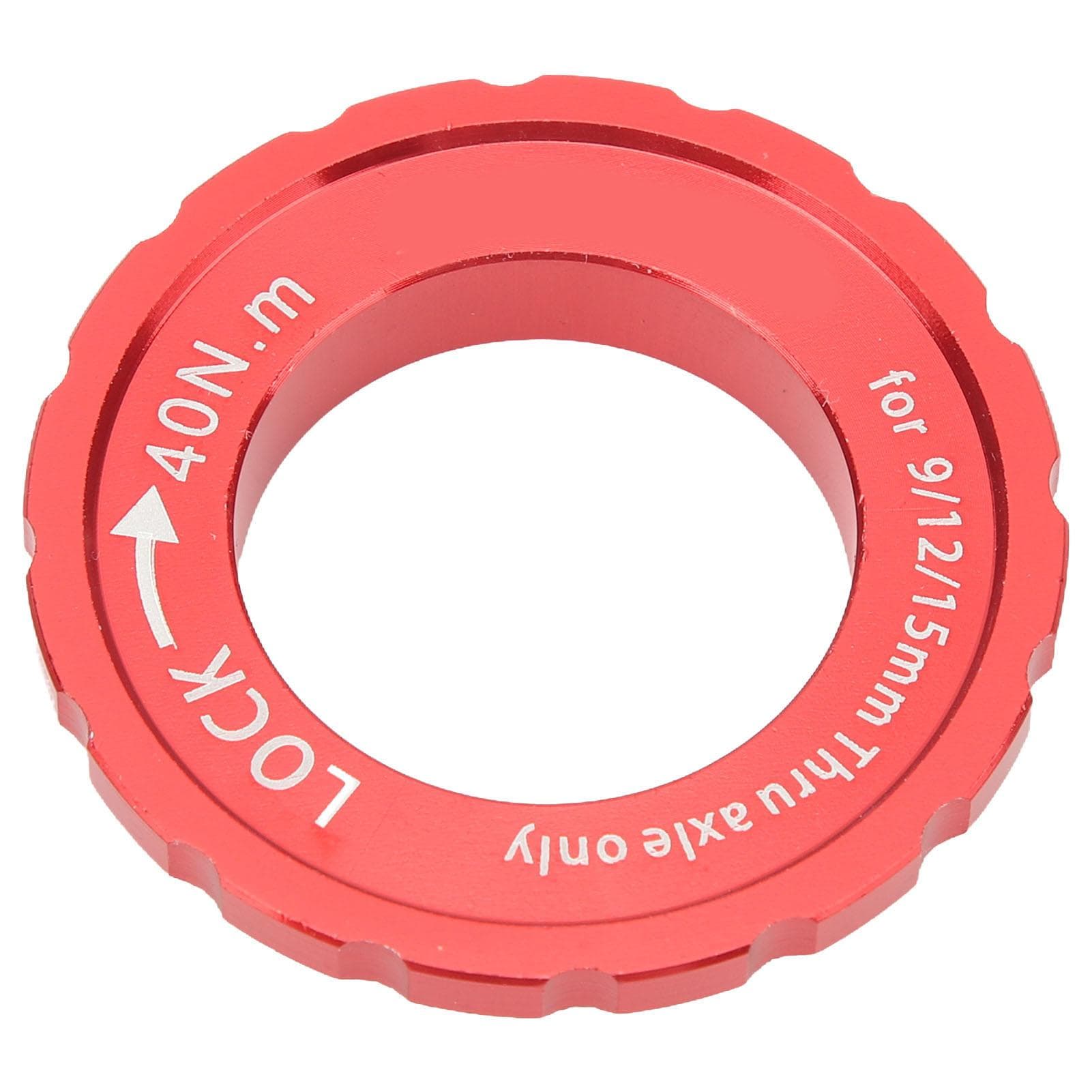 Bike Centerlock Lockring Aluminum Alloy Bike Disc Brake Hub Disc Rotor Lock Ring for Road Bike