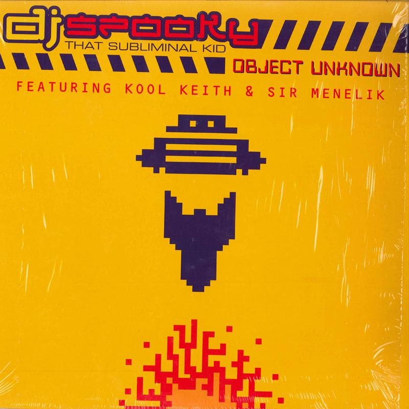 12inch Record DJ SPOOKY THAT SUBLIMINAL KID - Object Unknown ASPHODEL0115 ASPHODEL 1998 US Dance & Electronica Used