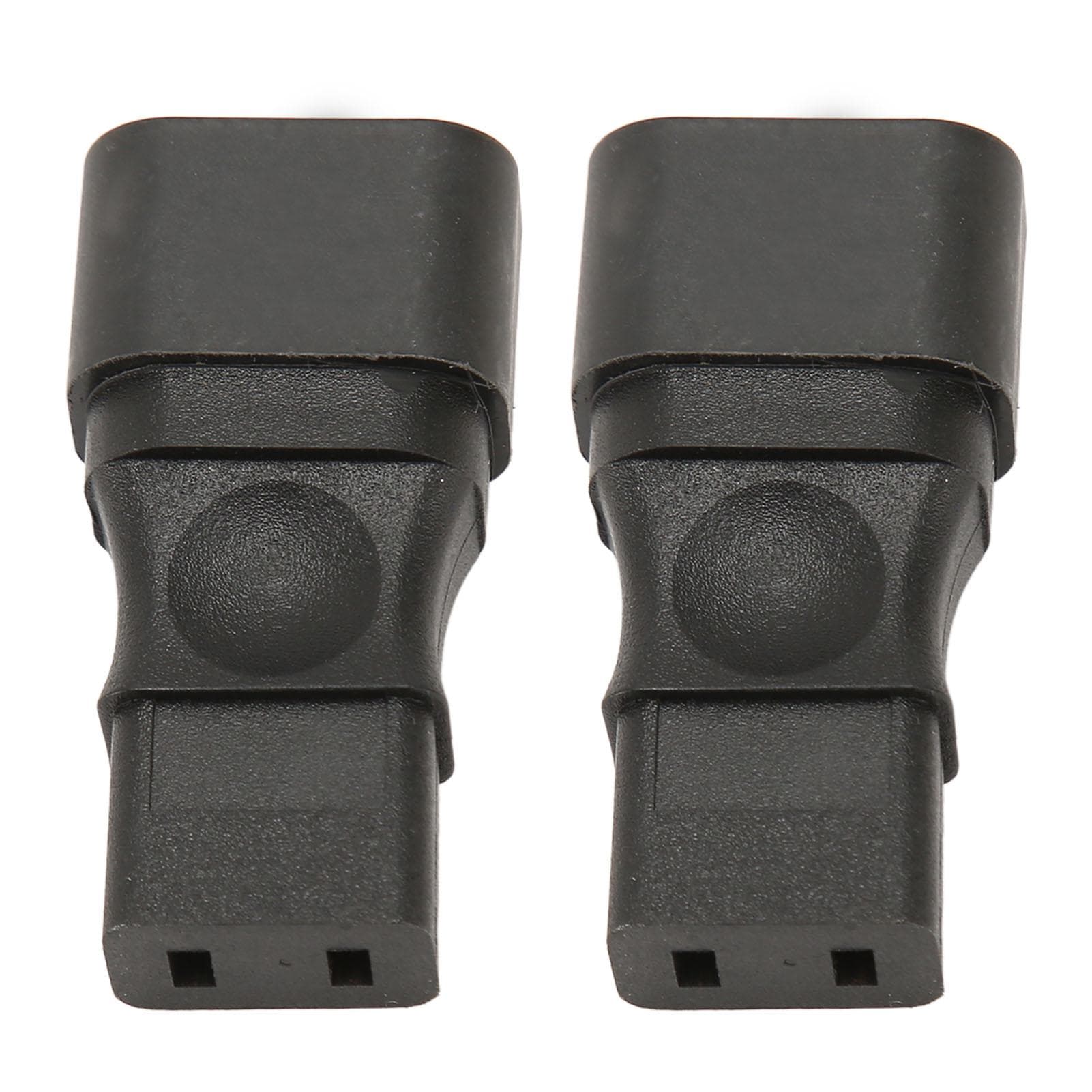 IEC320 C14 to C9 Power Adapter Male to Female 6A 250V Power Socket Adapter for PDU Server UPS