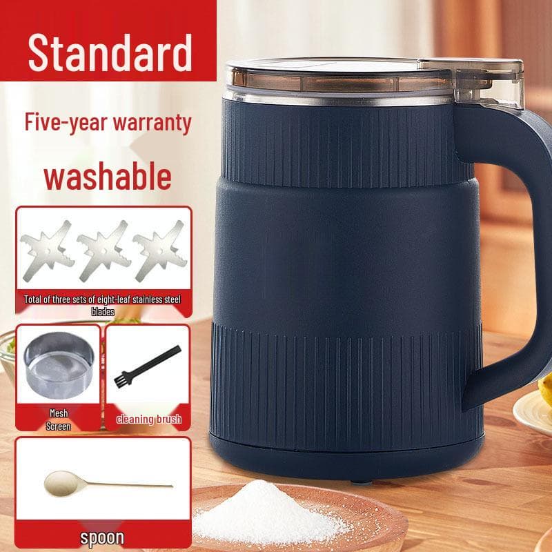 Dual-Use Household Grinder: Super Fine Dry/Wet Powder Processor & Wall Breaker