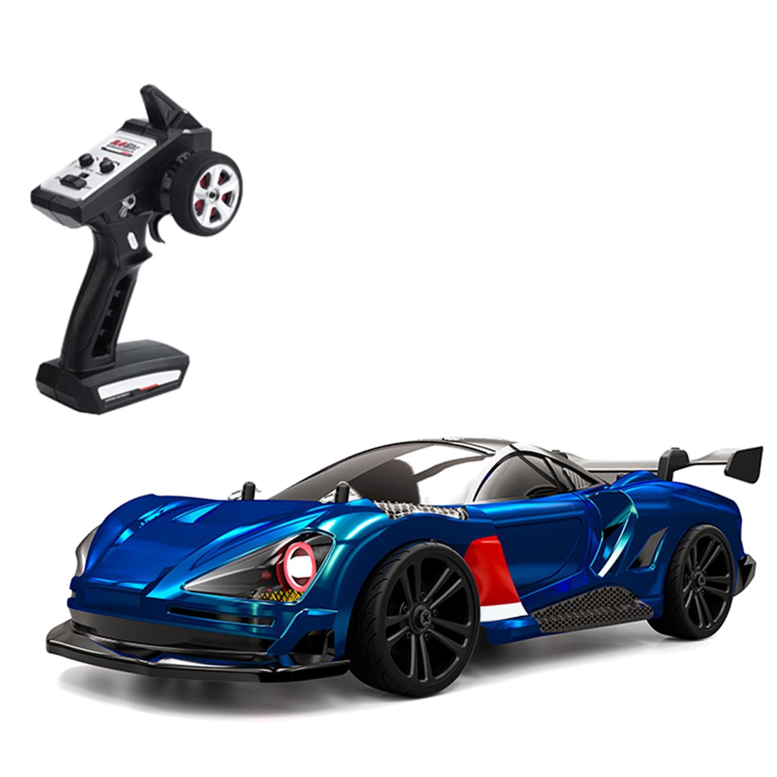 RC Drift Car 1/16 RC Car 2.4GHz 4WD 35km/h RC Race Car High Speed Kids Gift RTR for Kids Boys Girls blue