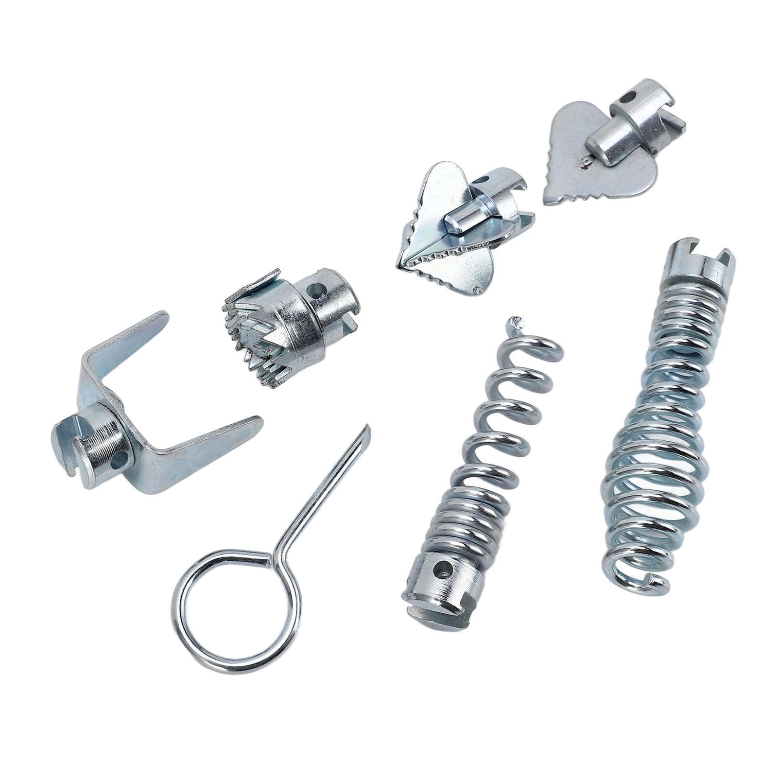 Drain Auger Cleaner Tool Manganese Steel Drain Line Pipeline Cutting Head Set for Dredging Machine