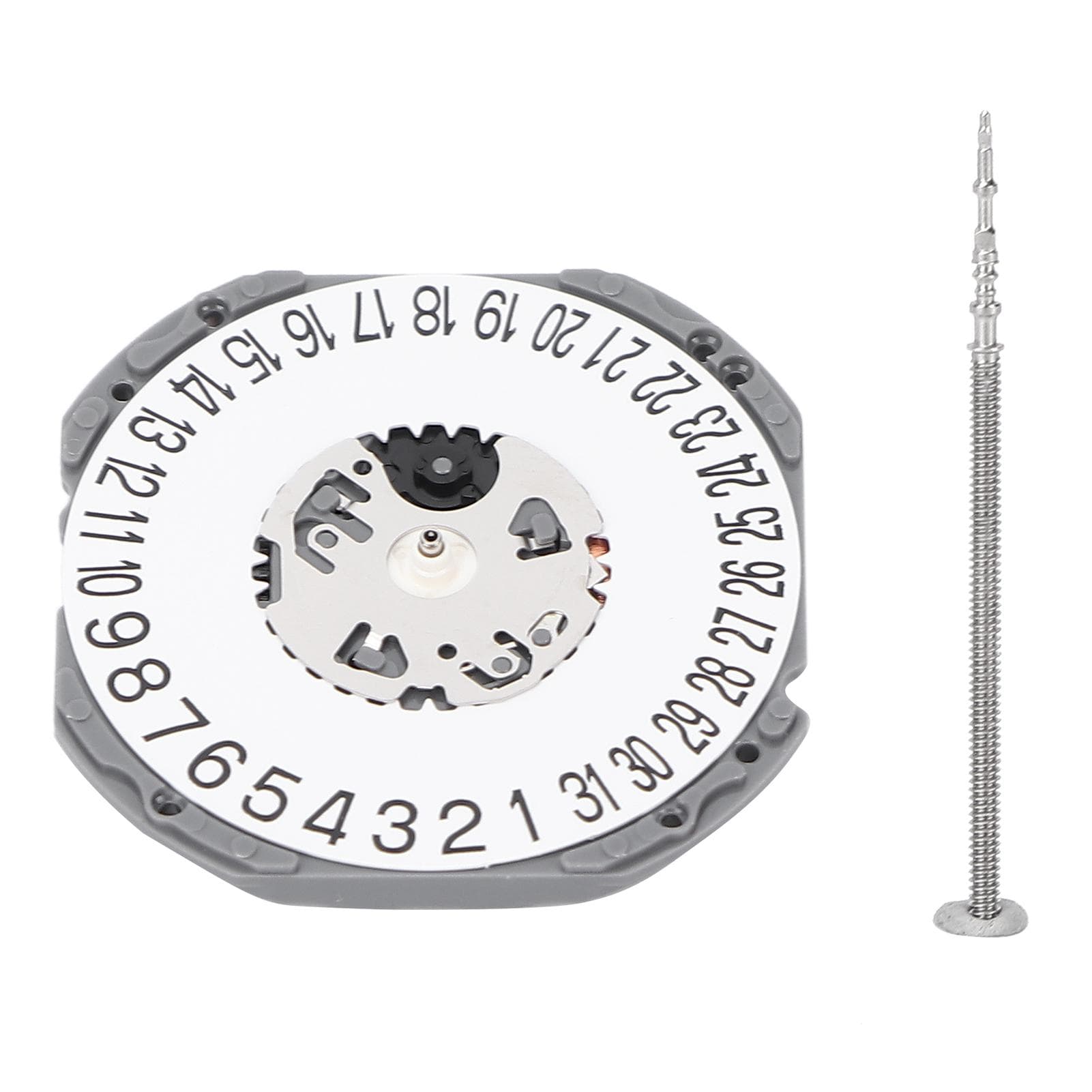 VJ42 Calendar Movement Replacement Portable Watch Movement Watch Repair Parts Accessory