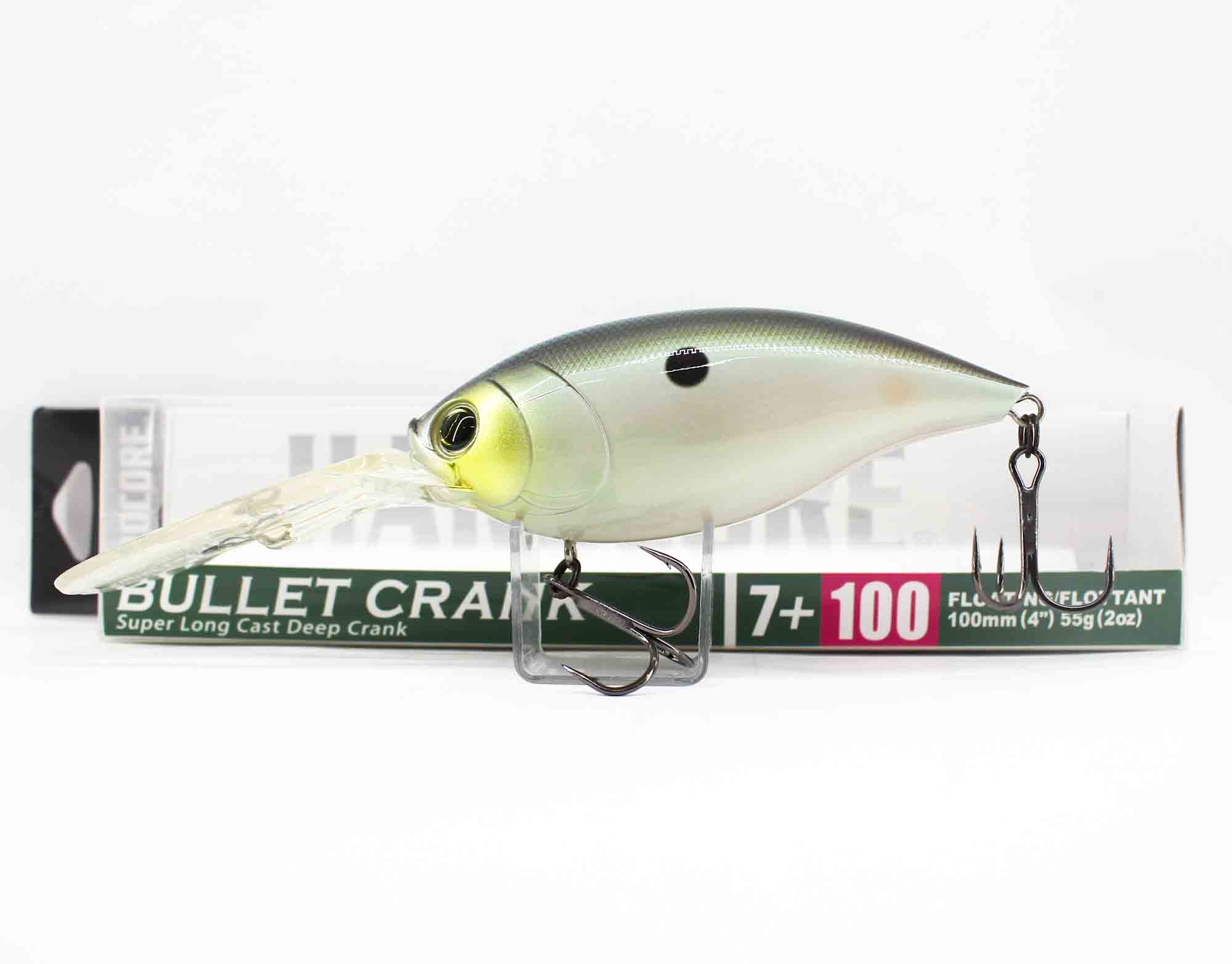 Yo Zuri Duel Hardcore Bullet Crank 7+ 100F Floating Lure R1422-GGZS (1603)