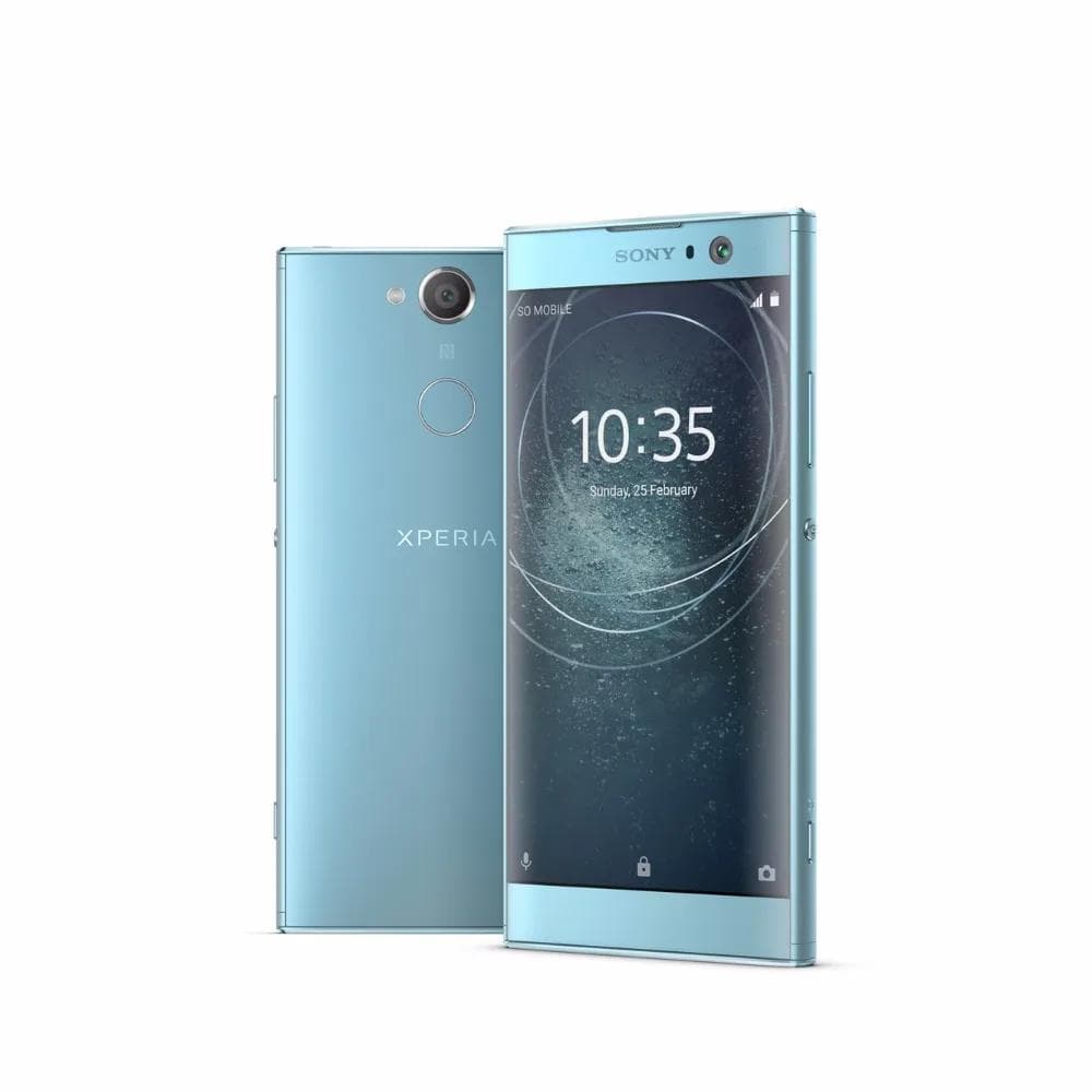 Refurbished Sony Xperia Original Sony Xperia XA2 Plus Dual SIM H4413 H4493 6.0 32GB ROM 4GB RAM Mobile Phone H4493 Simple Set blue