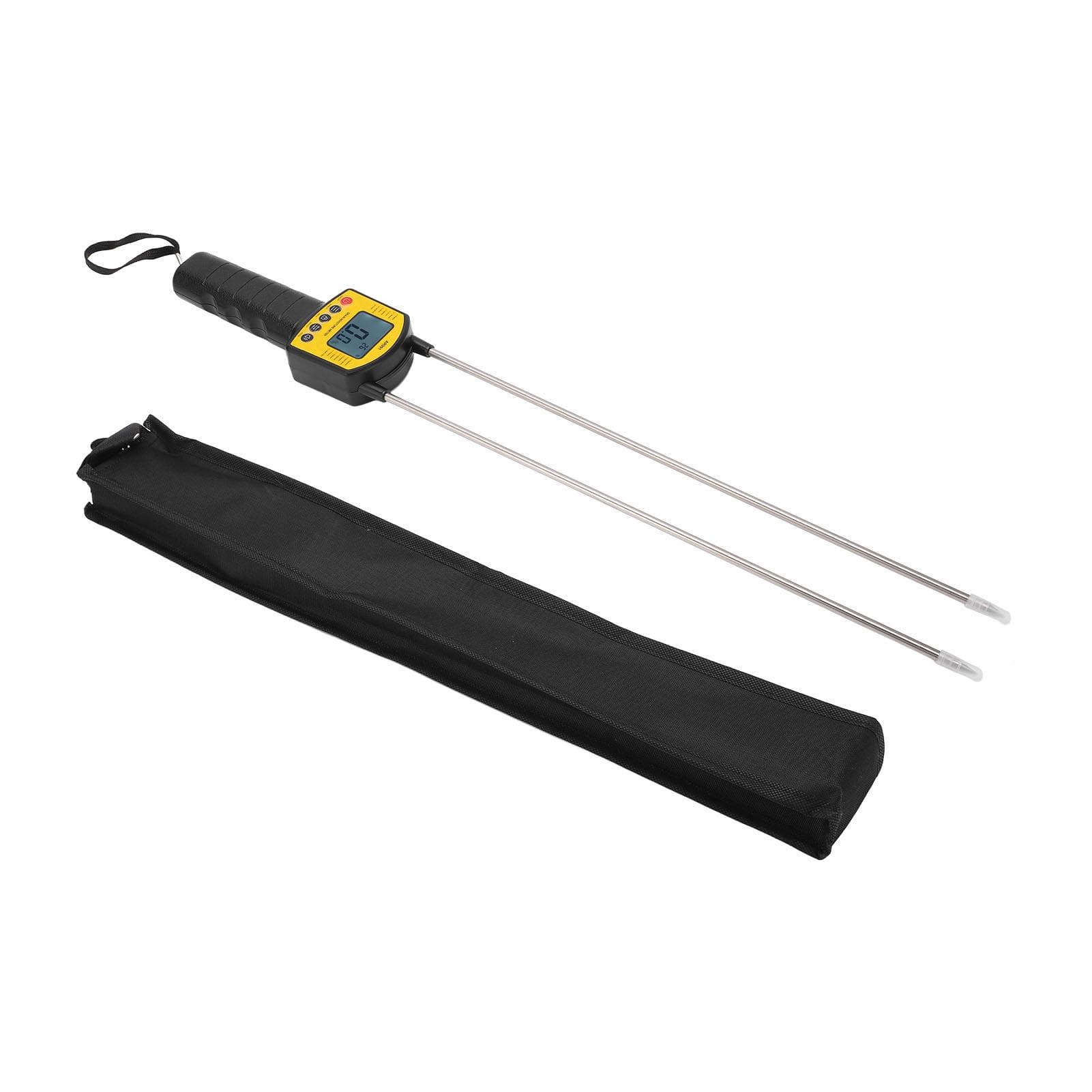 Grain Moisture Meter Automatic Voice Accurate Backlight Screen Digital Grain Humidity Tester for 45cm / 17.7in