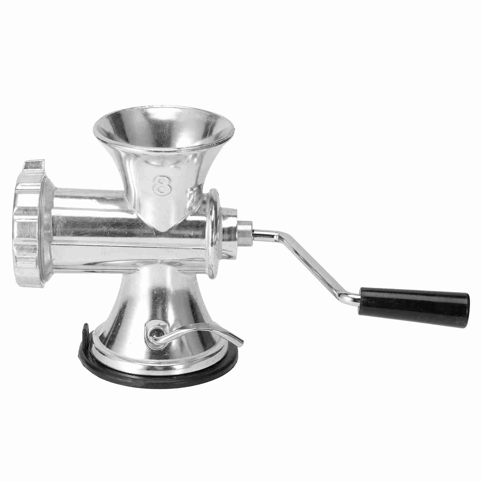 Aluminum Alloy Manual Meat Grinder Sausage Stuffer Grinding Machine Home Kitchen Accessory white