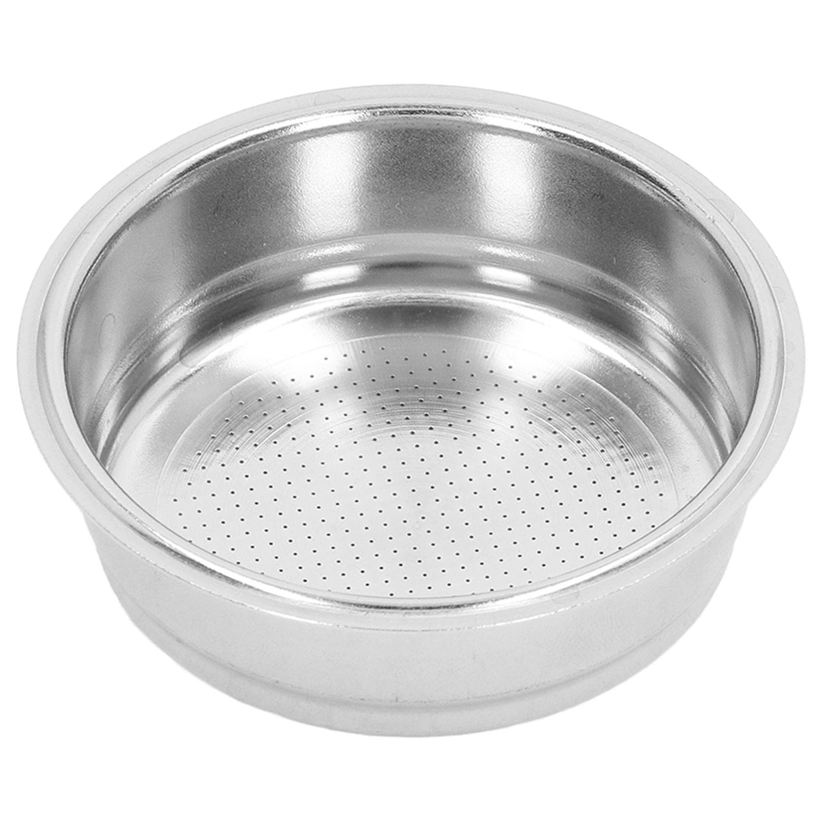 Portafilter Filter Stainless Steel Coffee Handle Filter Basket 1 Cup Porous Filter Basket for 51mm L