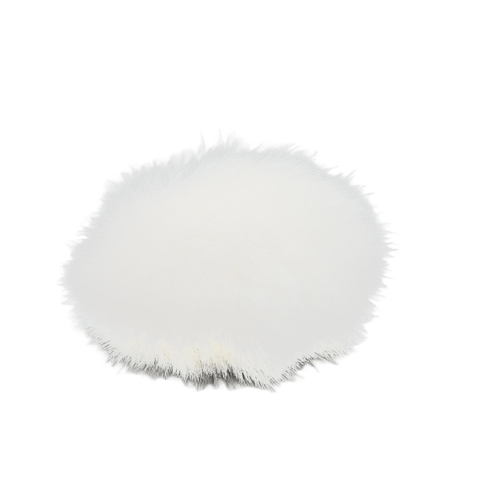 Lavalier Wind Muff Microphone Furry Windscreen Muff Lapel Microphone Cover 0.5cm 0.2inGray white