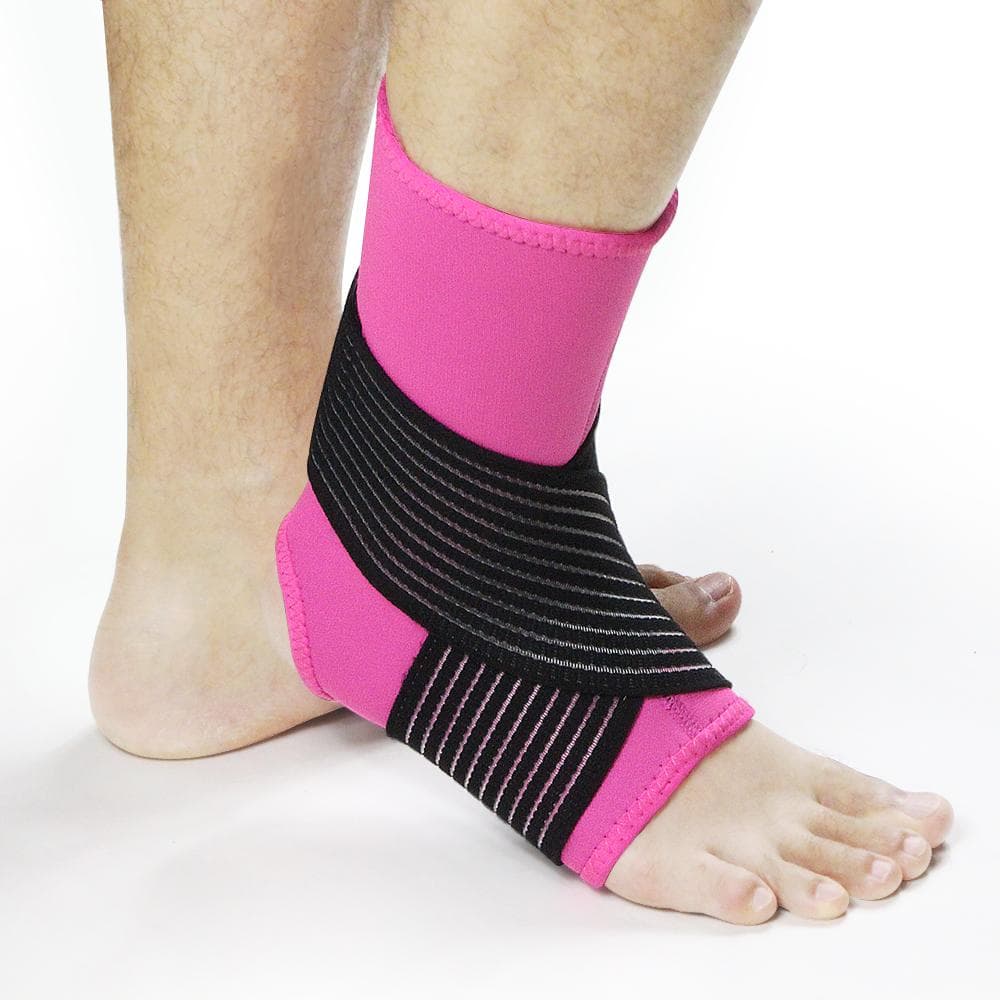 1Pcs Ankle Support Brace Compression Sleeve with Adjustable Strap for Perfect Fit – Great for Running, Ankle Sprains XL
