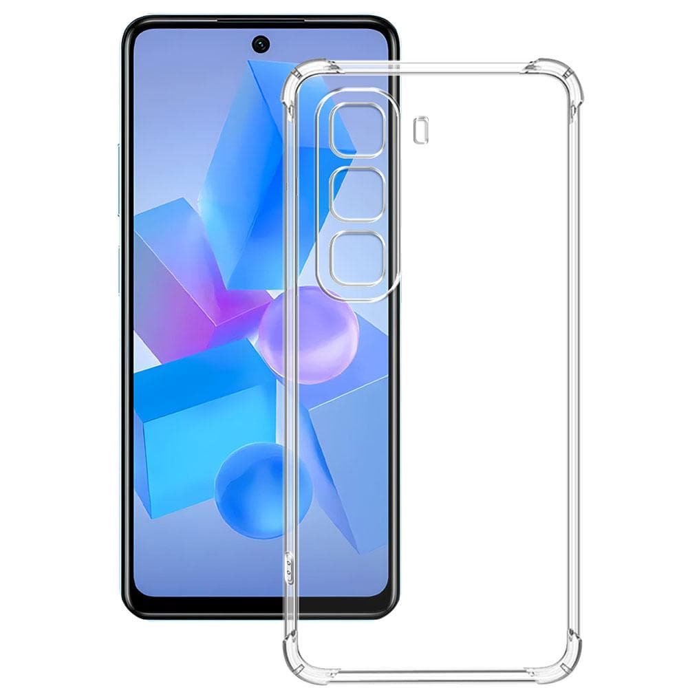 For Infinix Hot 50 4G 5G Hot 50i Case Clear Shockproof Airbag TPU Silicone Soft Phone Case For Infinix Hot 50 Pro+ Plus 4G Cover For Hot 50ProPlus 4G