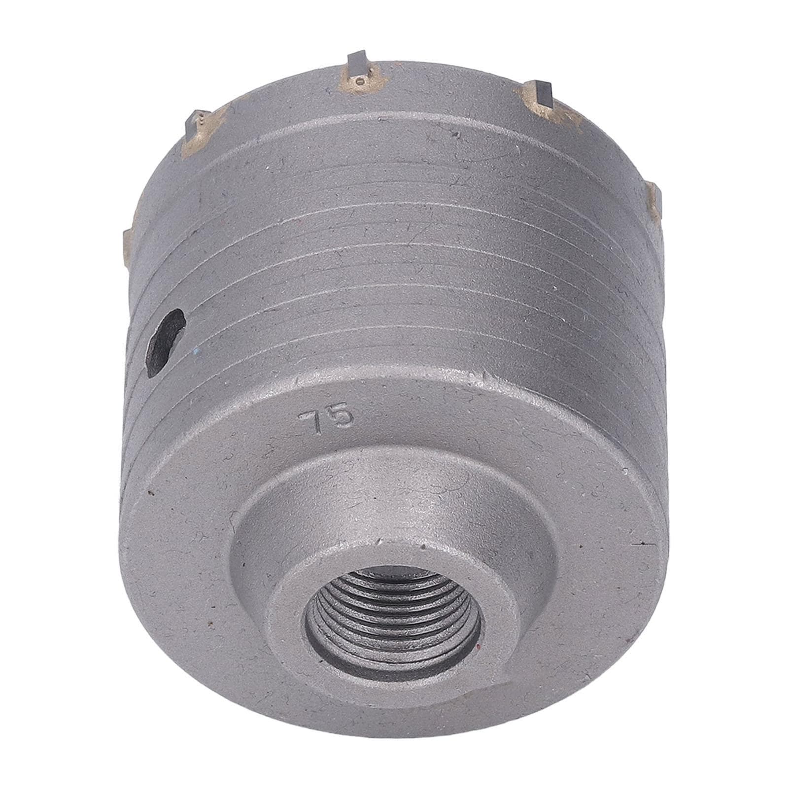 Wall Core Bit 75mm Carbide Forged Concrete Hole Saw High Hardness Wall Hole Opener for Air