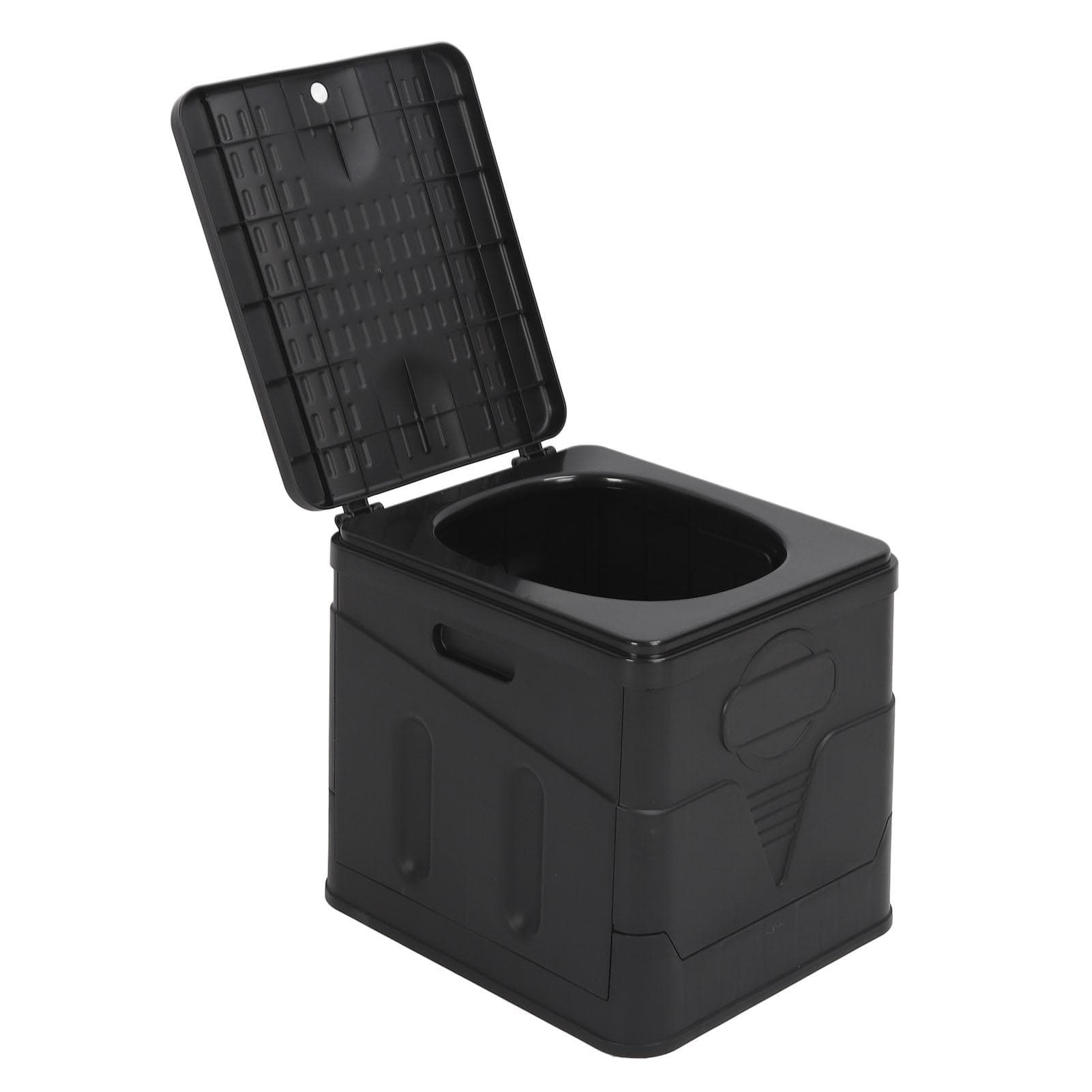Travel Foldable Toilet with Lid Strong Load Bearing Multifunctional Foldable Car Travel Toilet for