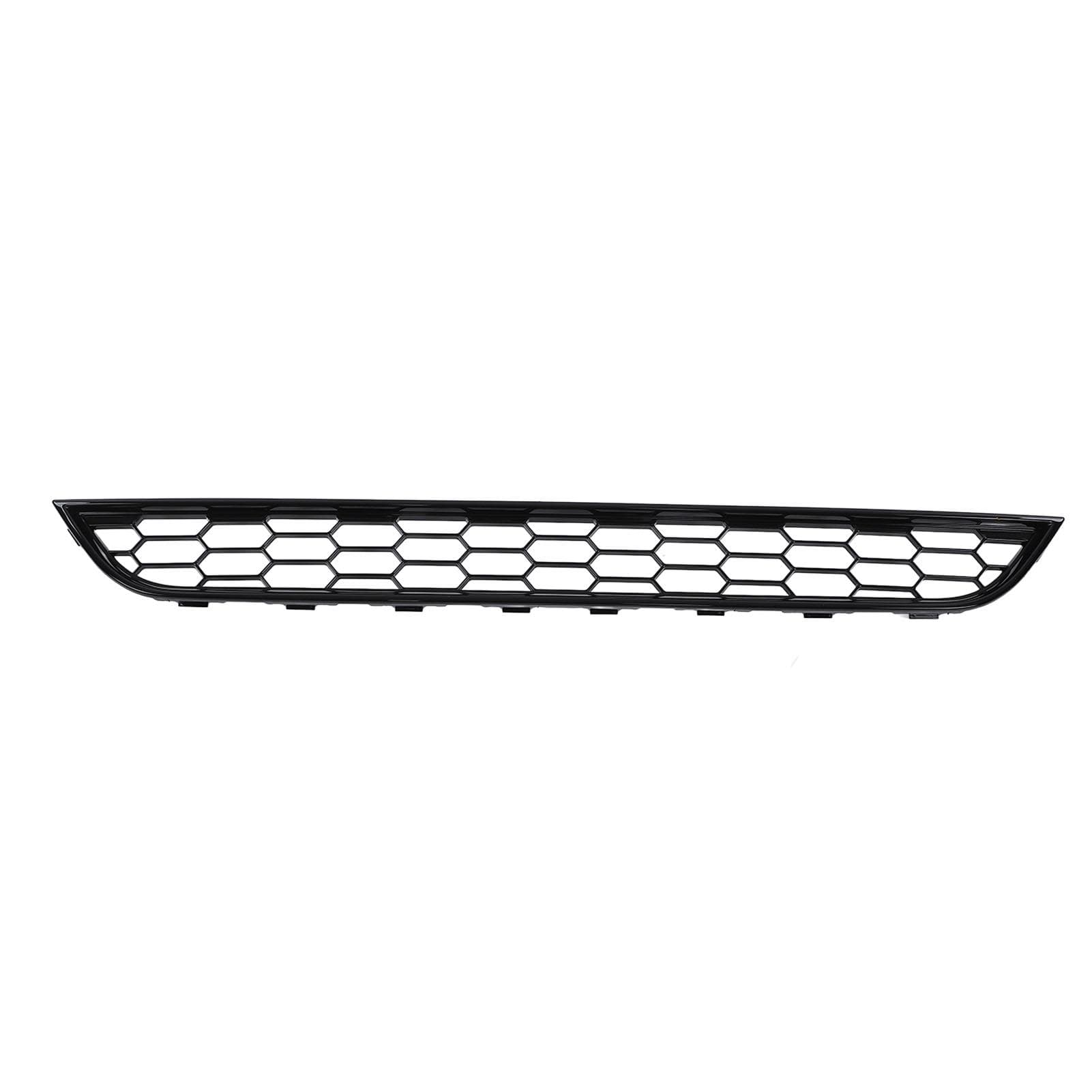 Front Bumper Lower Grill Cover 1801358 Glossy Black Replacement for Ford Fiesta 2013?2017
