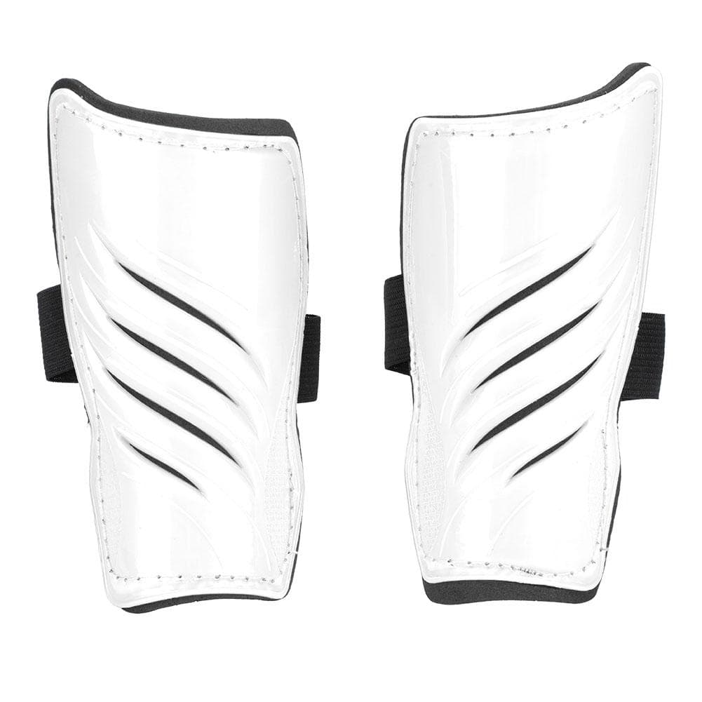 1 Pair Child Football Sports Shinguards Kids Soccer Ball Shin Guards Legs Protector white