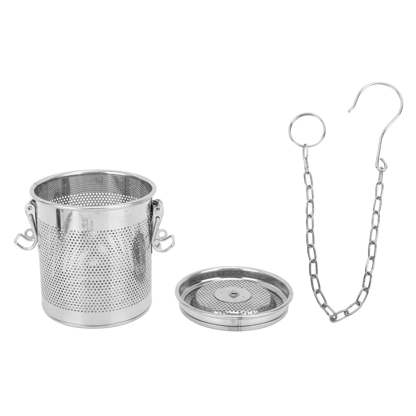 Spice Ball Spice Infuser Stainless Steel Mesh Basket Wire Easy to Clean Seasoning Strainer for Soup 14*12cm