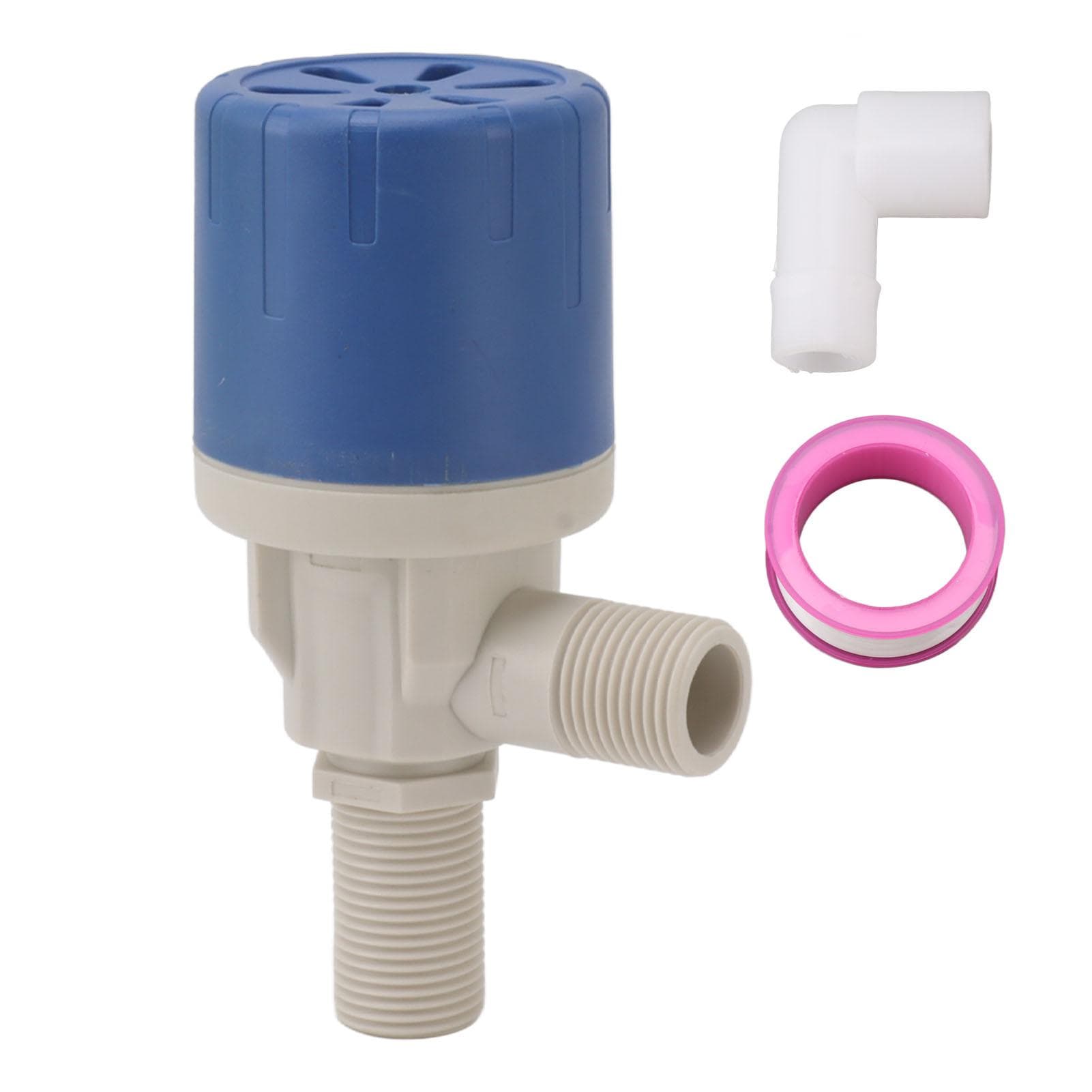 Automatic Water Level Control Valve G1/2 Male Thread Float Valve for Incubator Water Tank Tower