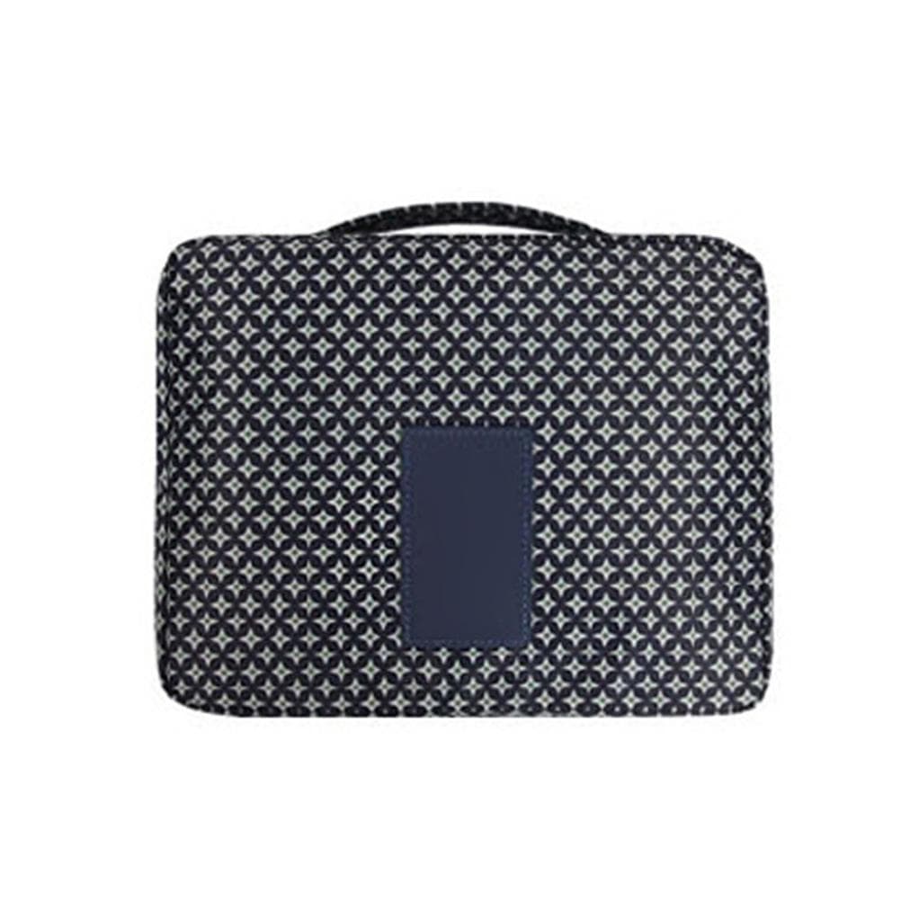 Travel Cosmetic Bag For Women Multifunction Large Capacity Makeup Bag Make Up Organizer dark blue