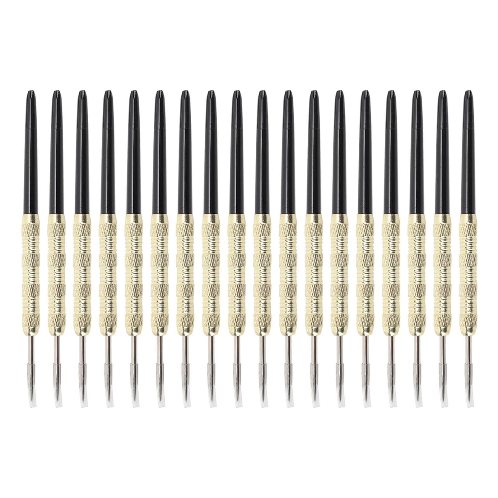 18pcs Darts Metal Tip Set Professional Darts for All Skill Levels Metal Darts for Dartboard Firm