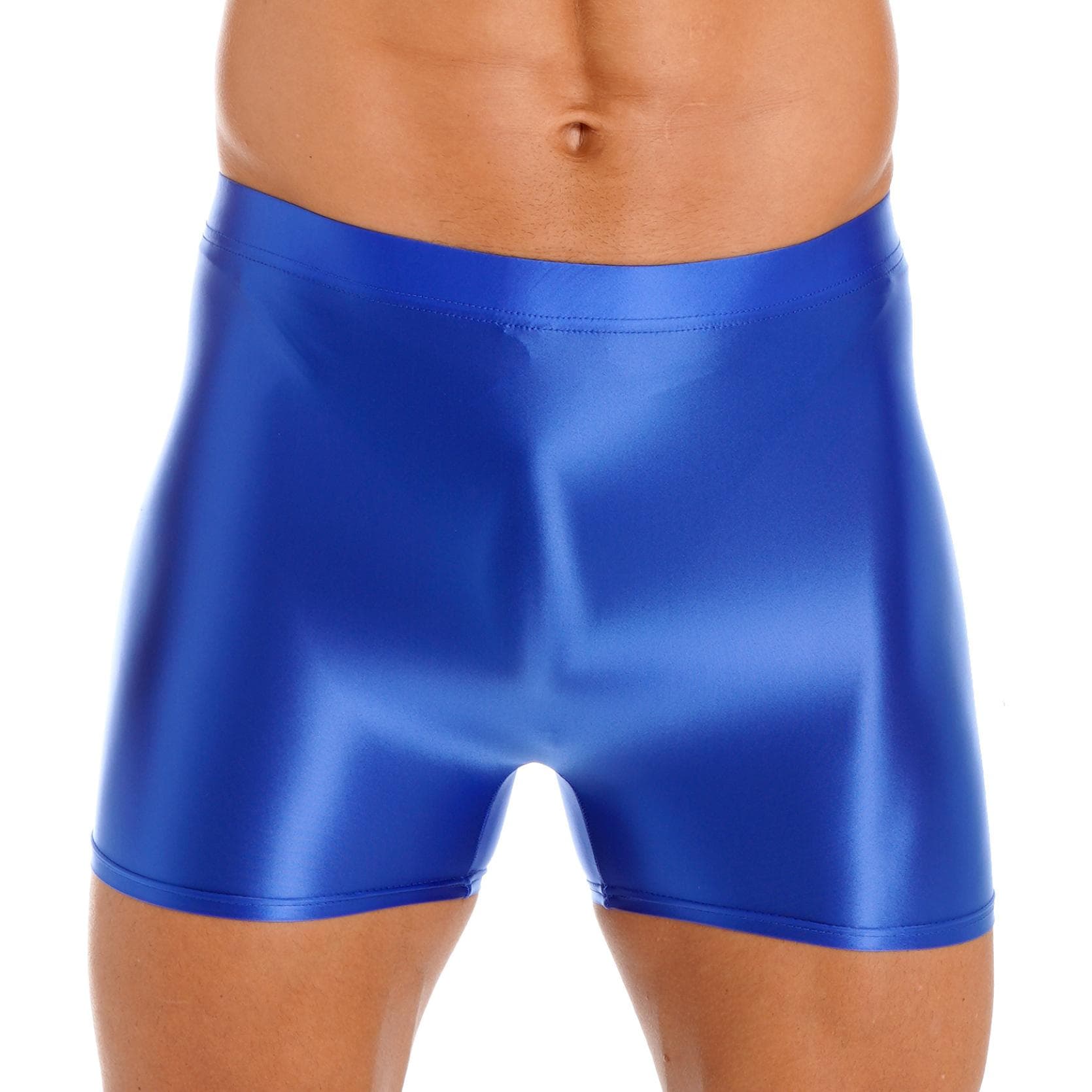 Mens Gym Running Shorts Workout Athletic Bodybuilding Fitness Shorts XL blue
