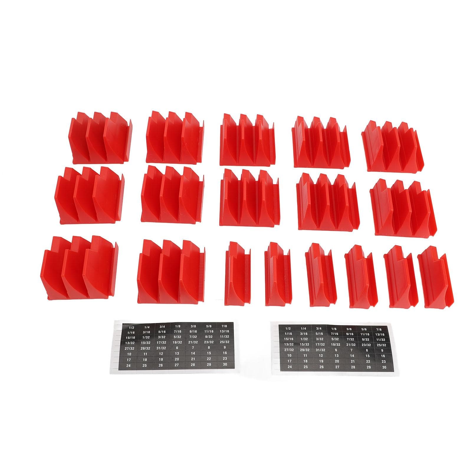 18PCS Wrench Storage Modules ABS Plastic Spanner Organizer Rack for Offset Open Ratchet Combination