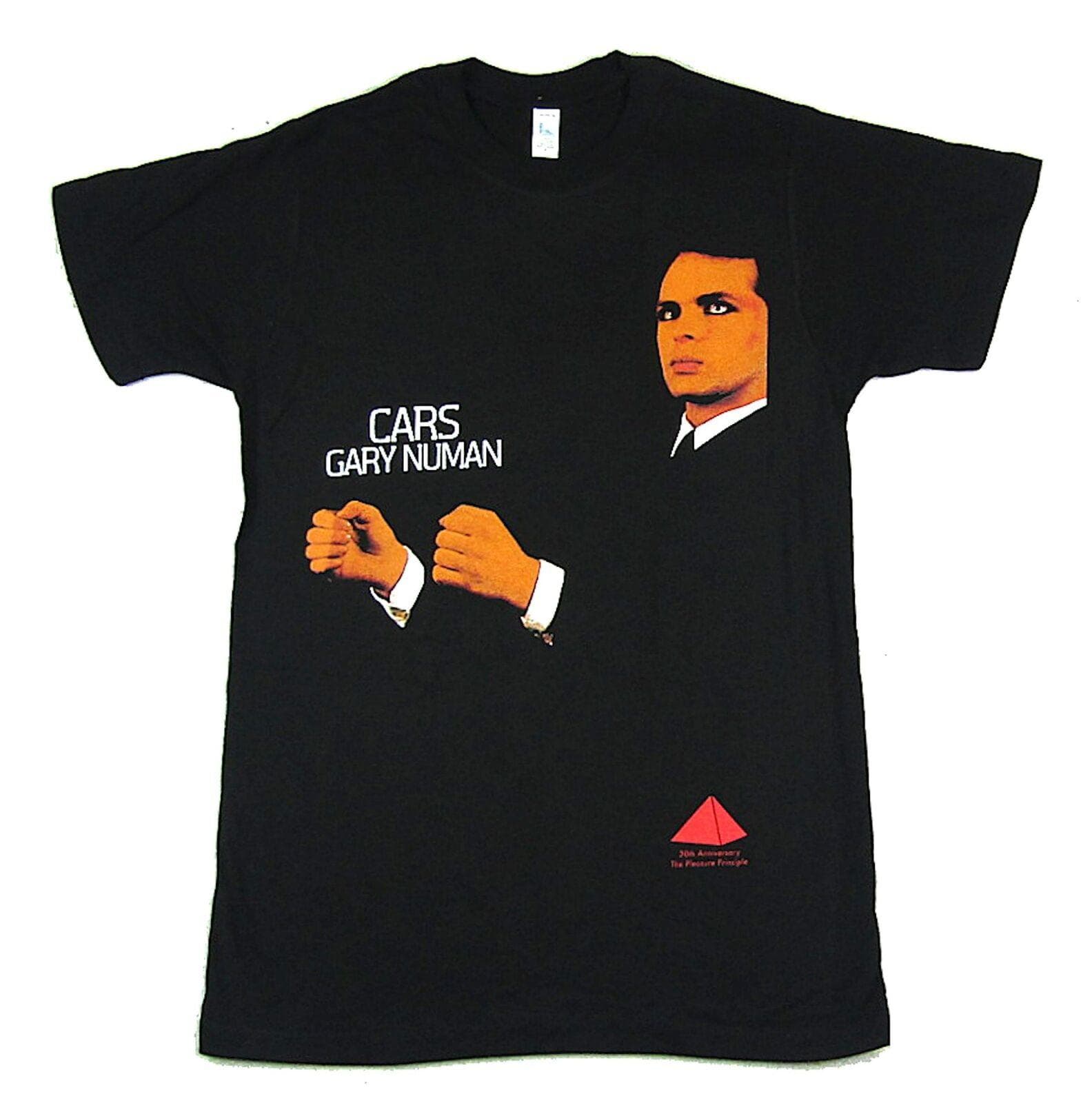 Gary Numan Cars 30Th Anniversary Pleasure Principle Black Unisex T-shirt Nos XXL