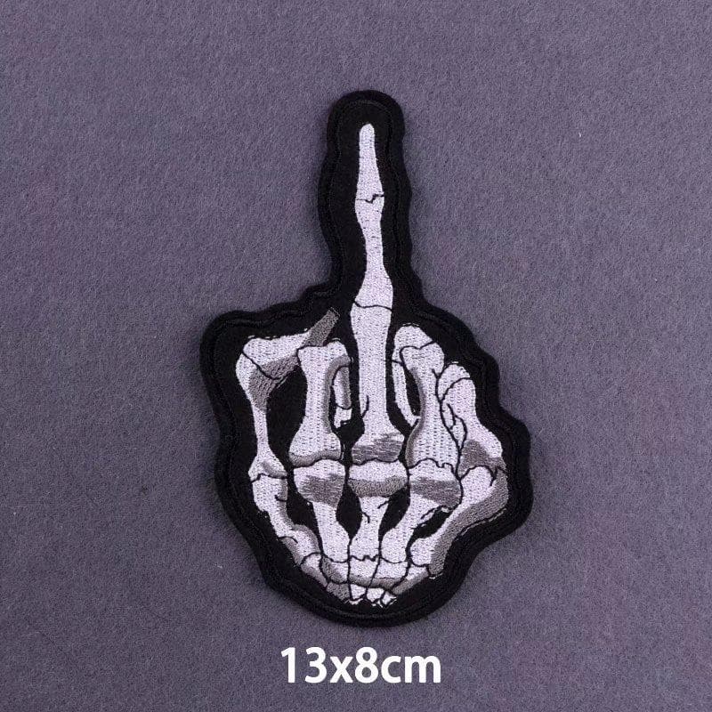 Embroidered Patches For Clothing Iron On Patches On Clothes Embroidery Patch Sticker On Clothes Thermo Adhesive Patches