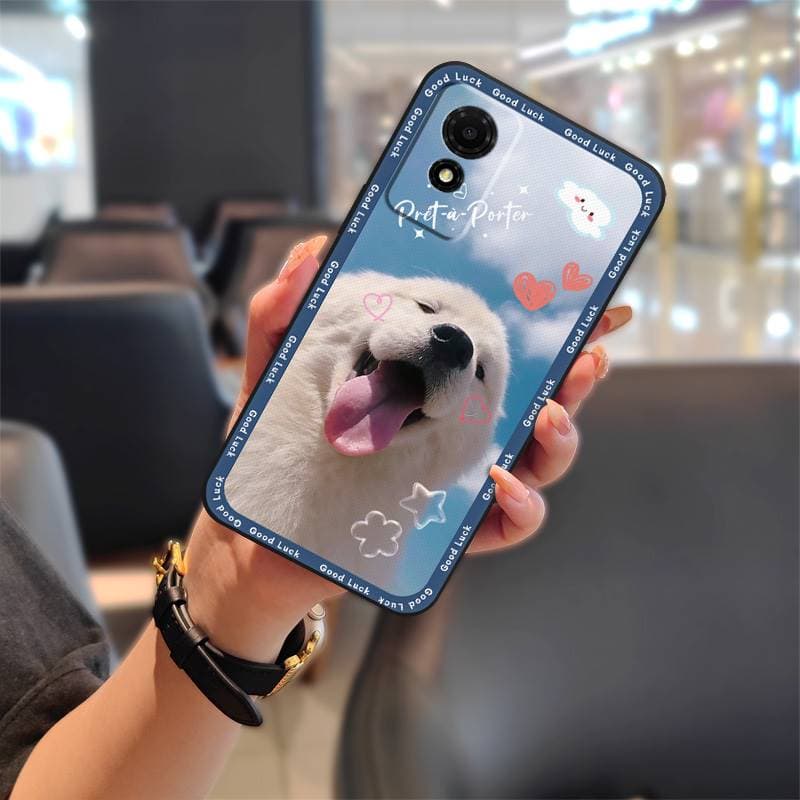 Back Cover Shockproof Phone Case For TCL 501/T433D Cartoon Fashion Design Silicone Soft case Graffiti Protective Cute TCL 501/T433D