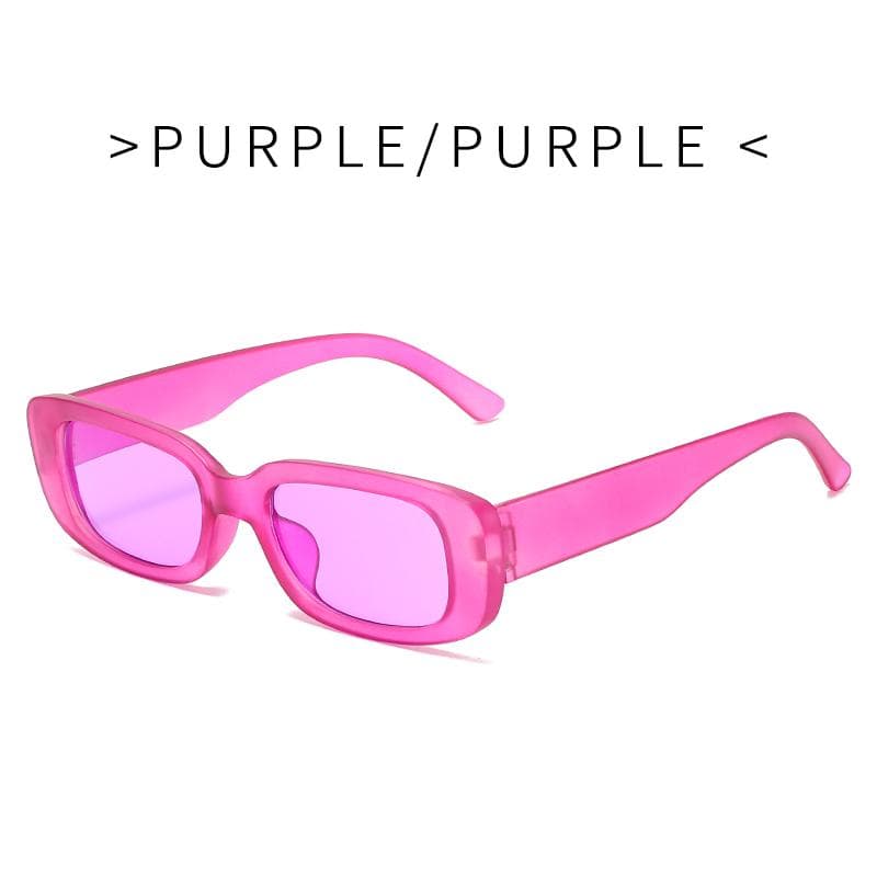 Luxury Women Square Sunglasses Vintage Designer Small Rectangle Sun Glasses Female Shades Fashion UV Protection