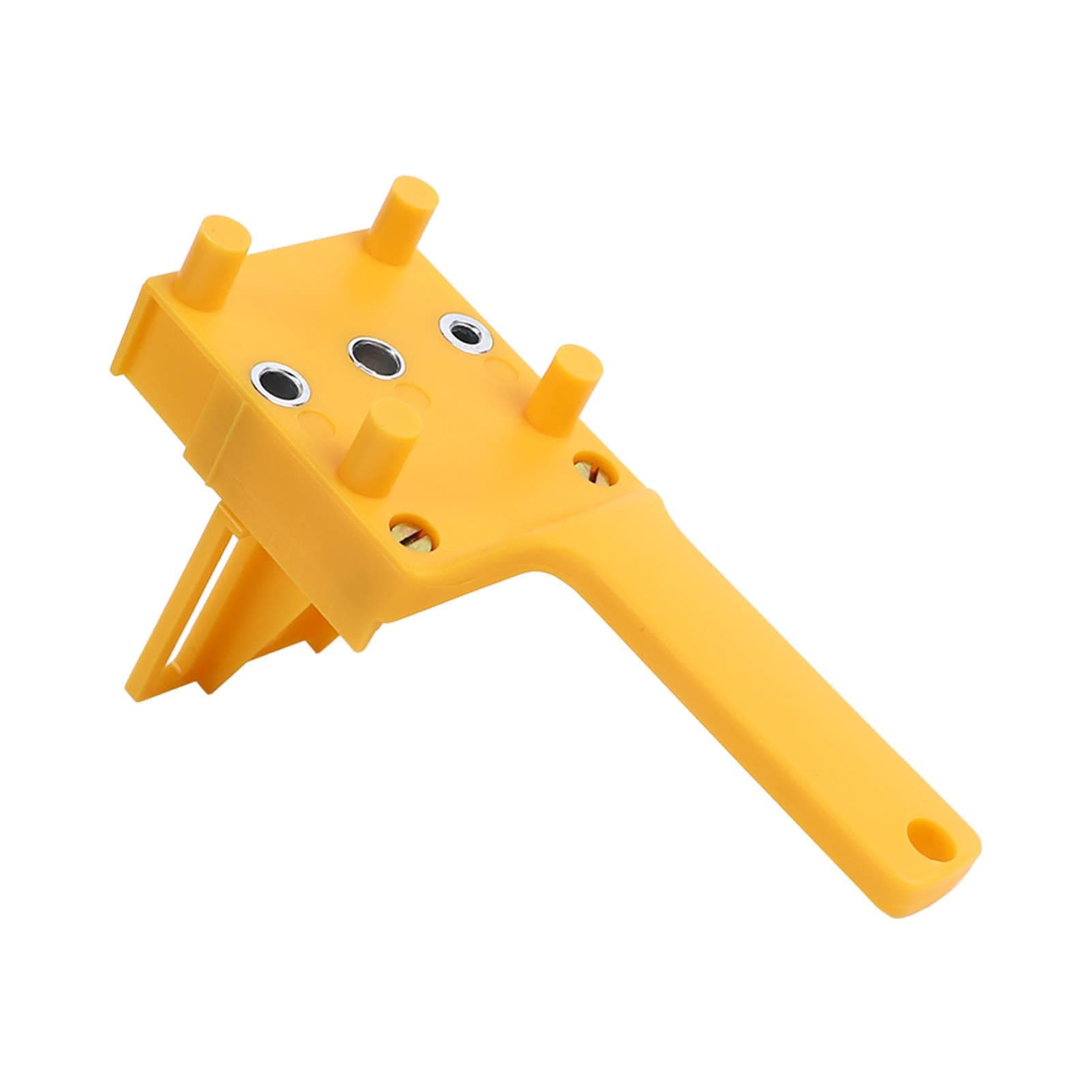 44Pcs Straight Hole Locator Set Plastic Wood Multifunctional Drilling Positioner for Furniture