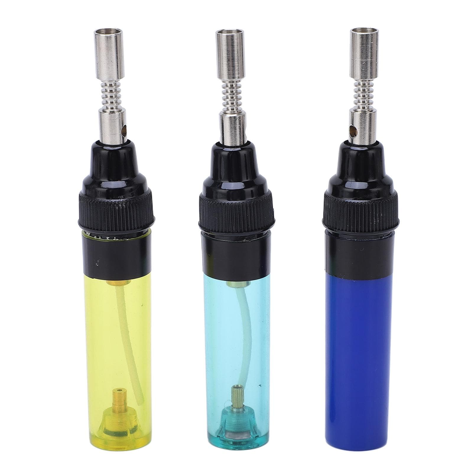 3 Pcs Gas Soldering Iron Beautiful Practical Butane Soldering Gun Fast Heating Gas Butane Torch
