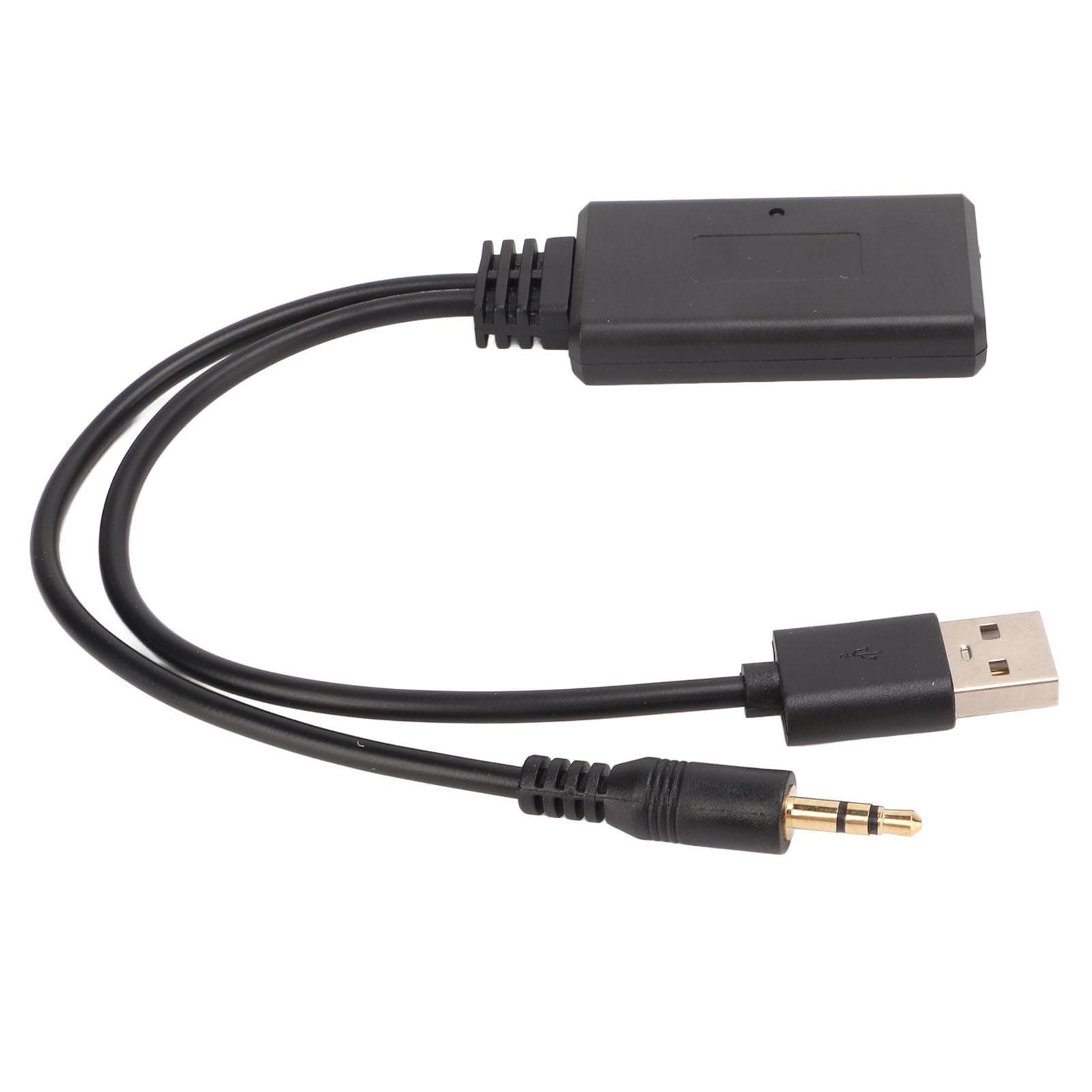 Universal Bluetooth 5.0 Receiver Car Stereo Audio Adapter USB Aux Cable for Automobile