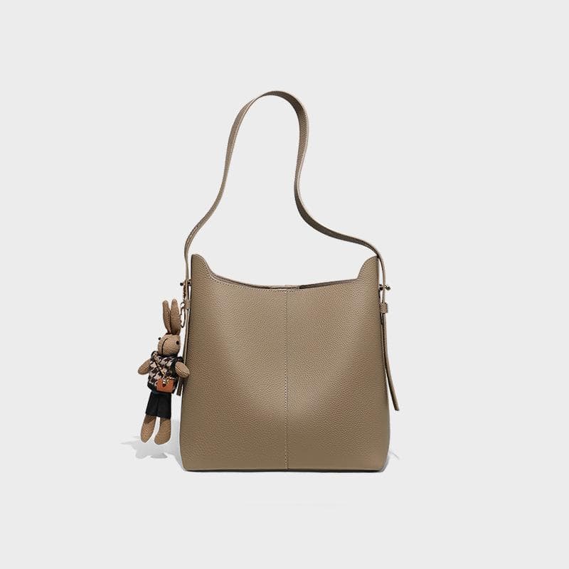 Bag Women's Bucket Bag Women's Crossbody Bag Leather Premium Sensing Bags Shoulder Bag