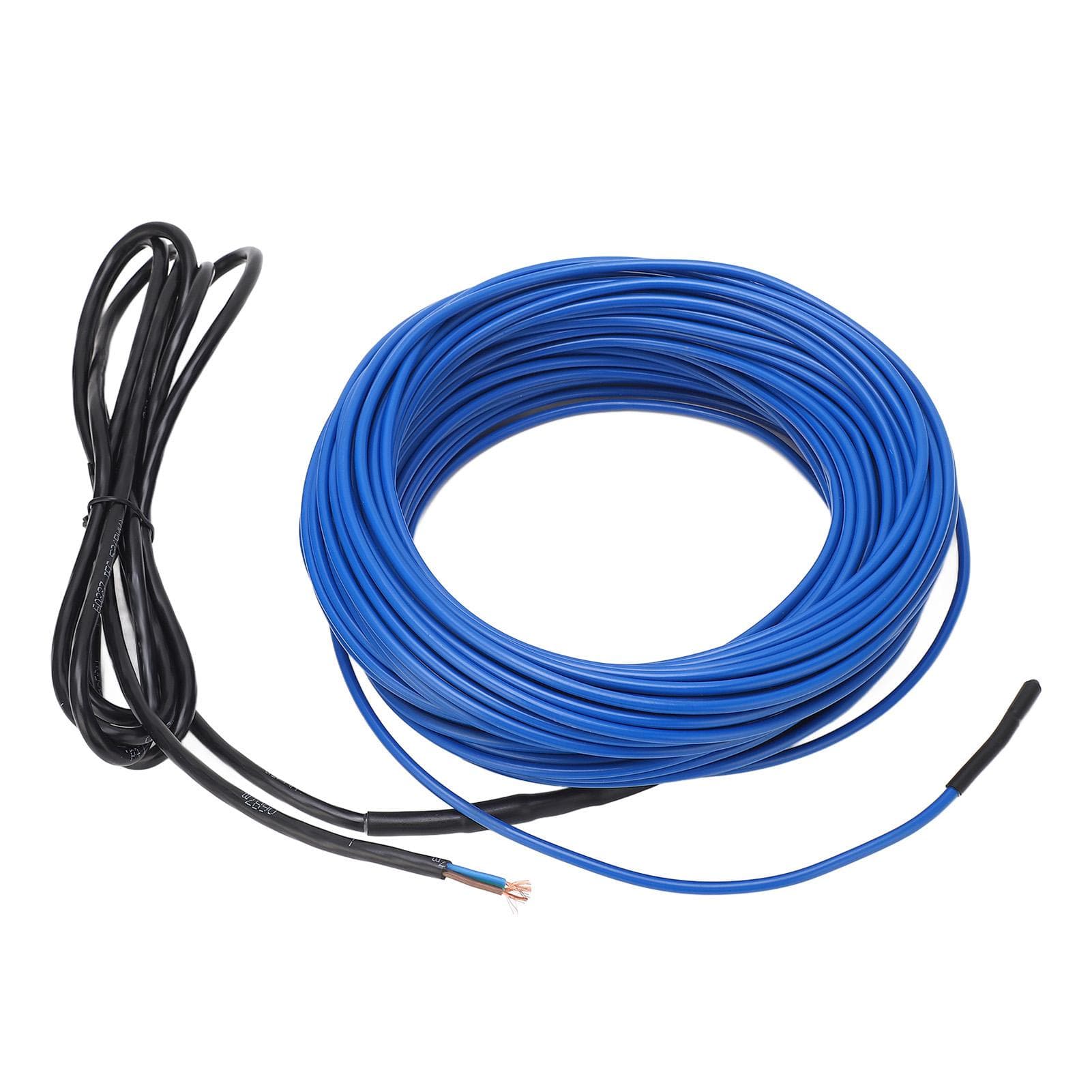 15M 1.5m2 Pipe Heat Cable 15WM 225WPC Self Regulating Heating Tape with Fixed Belt Cable