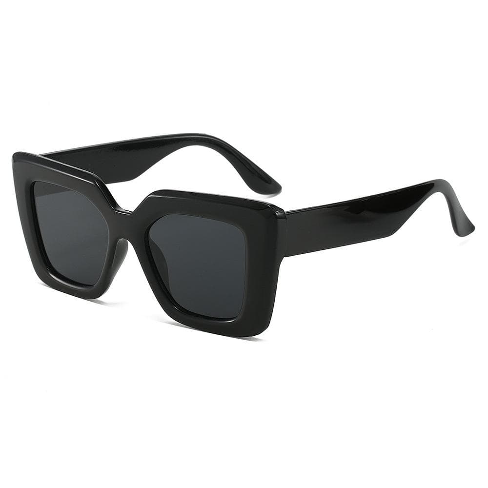 New Fashion Square Women Luxury Sunglasses Retro Designer Men Trending Leopard Blue Green Sun Glasses UV400 As Picture