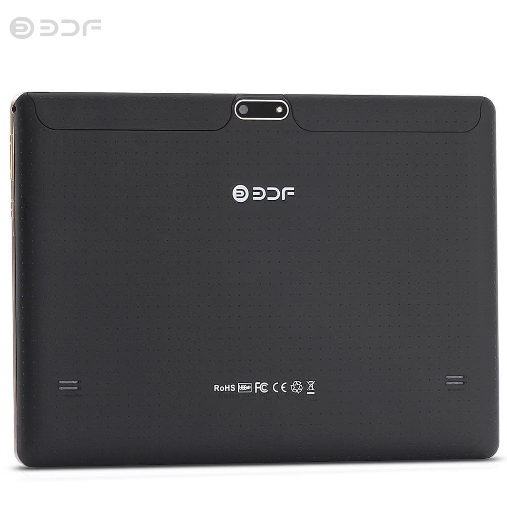 New 10 Inch Tablet PC Octa Core 4G Phone Call 4GB/64GB Google Play Dual SIM Phone Call Bluetooth WiFi Tablets 10.1 Android 12 Tablet Case black