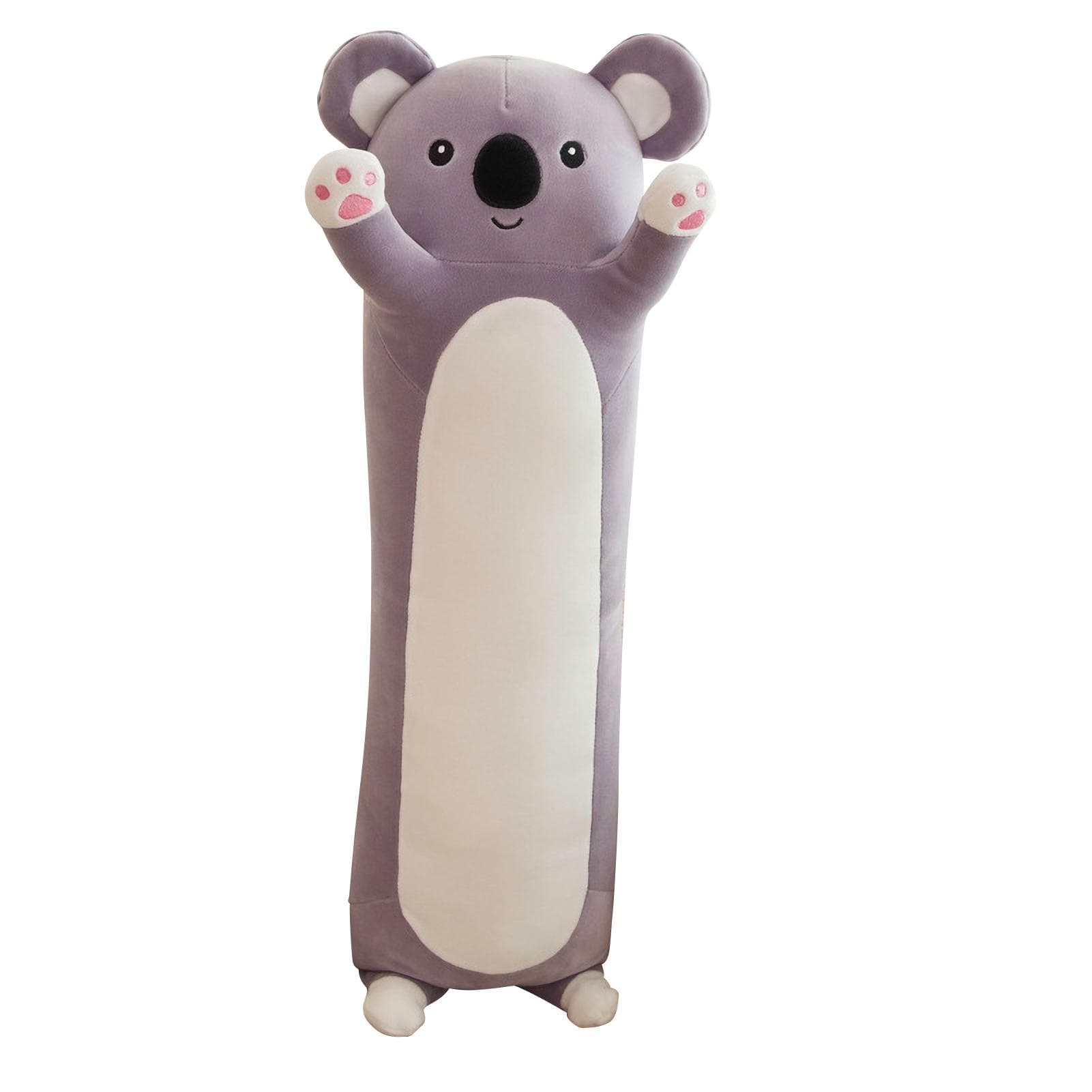 Soft Plush Pillow Panda Koala Shaped Plush Stuffed Toy Long Hugging Pillow Cute Sofa Pillow for 90cm Type 2