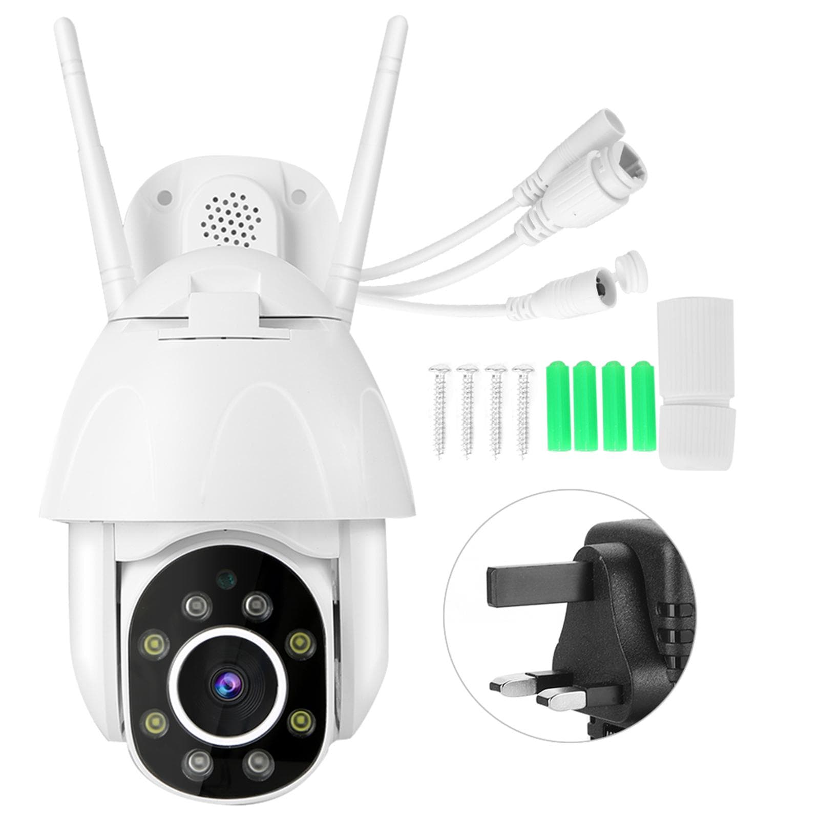 Tuya 1080P WiFi High Definition Camera PIR Night View Waterproof Remote Intelligent Surveillance