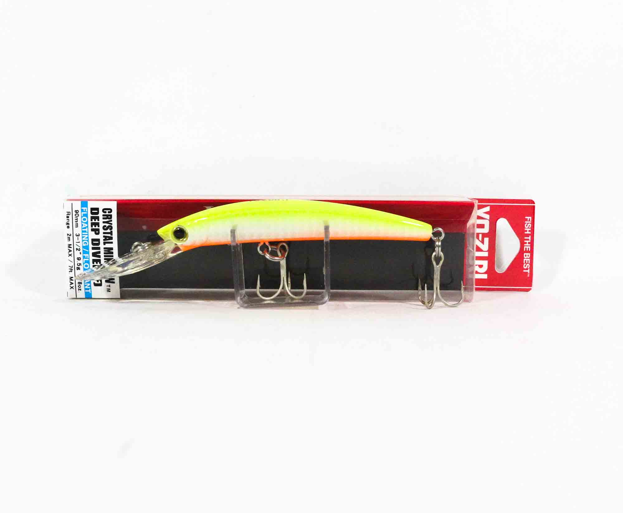 Yo Zuri Crystal Minnow DD 90 mm Floating Lure R1134-HCL (0995)